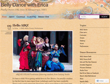 Tablet Screenshot of bellydancefargo.com